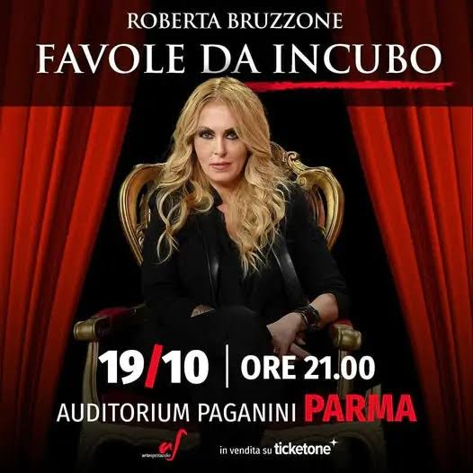 Roberta Bruzzone a Parma con “Amami da morire”