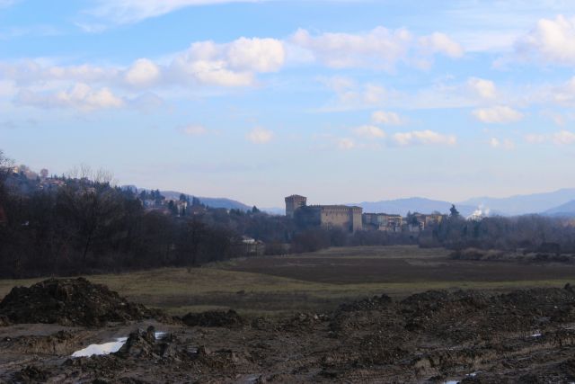 Veduta panoramica del Castello di Varano de' Melegari