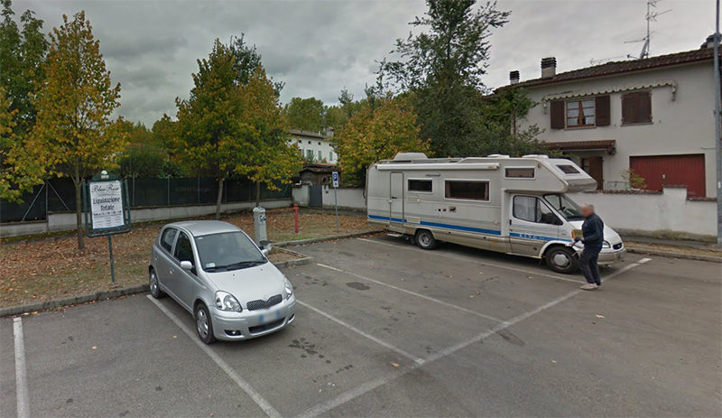 area camper traversetolo