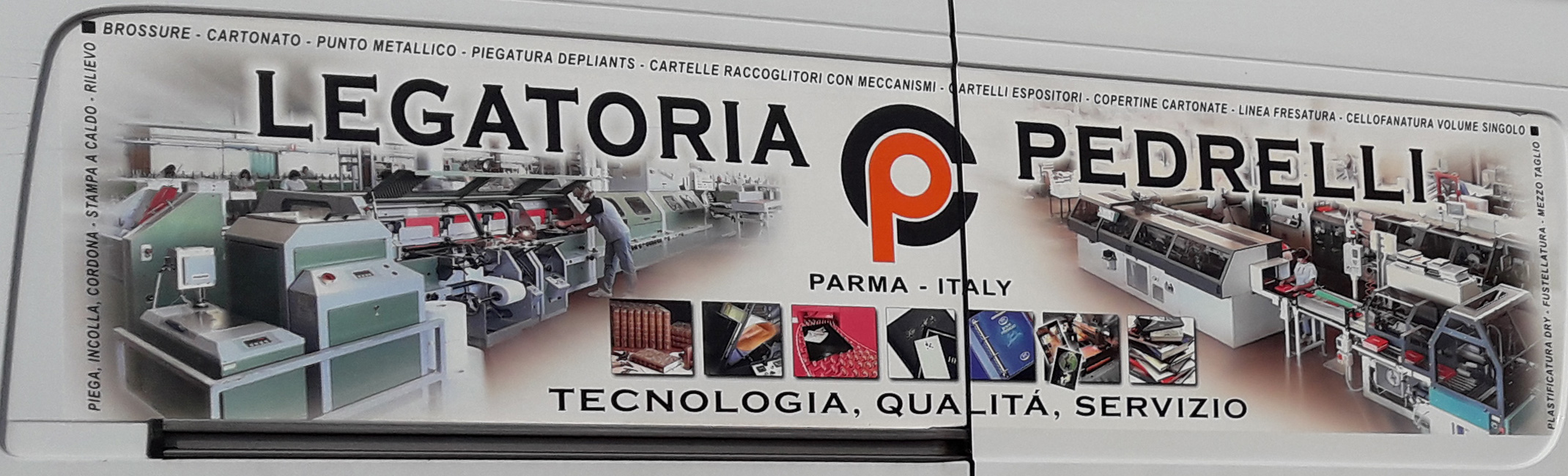 banner legatoria pedrelli nuovo